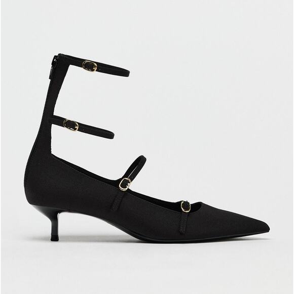 ZARA Strappy Heels NWT - Picture 4 of 9